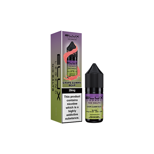 10mg Elux Legend 10ml Nic Salts (50VG/50PG)